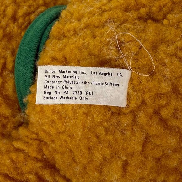 Vintage 1987 Baby Fozzie Bear with Scarf Plush Muppet Babies - Picture 8 of 8